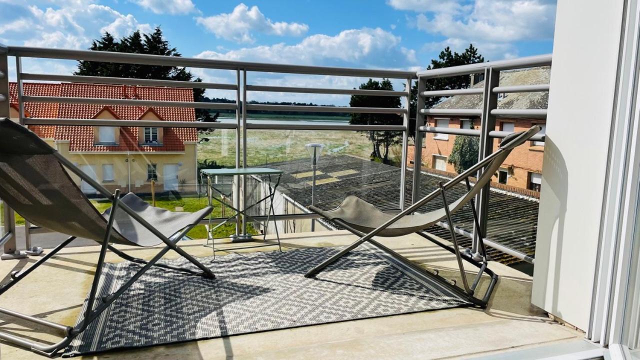 Terrasse De La Baie - Appartement Vue Sur La Canche Etaples Bagian luar foto